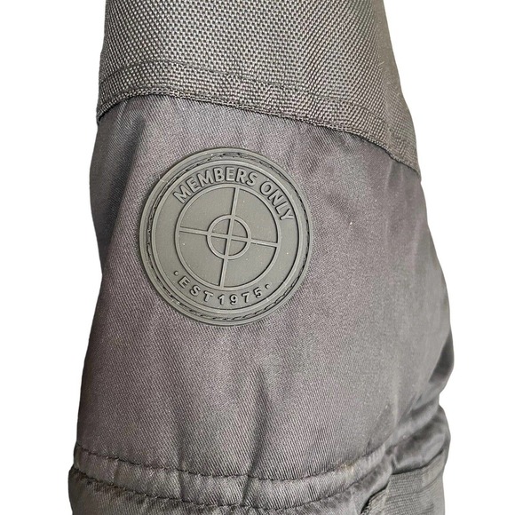 Members Only Women’s Heavy Snorkel Oversized Jacket Black Size Large MM070411 - Picture 8 of 13